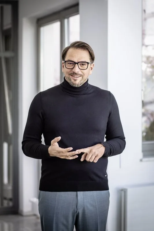 Jens Kehm, freundlich und einladend