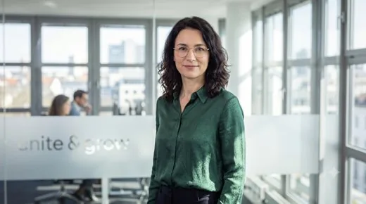 Bettina, KI-Mitarbeiterin für Marketing bei unite & grow