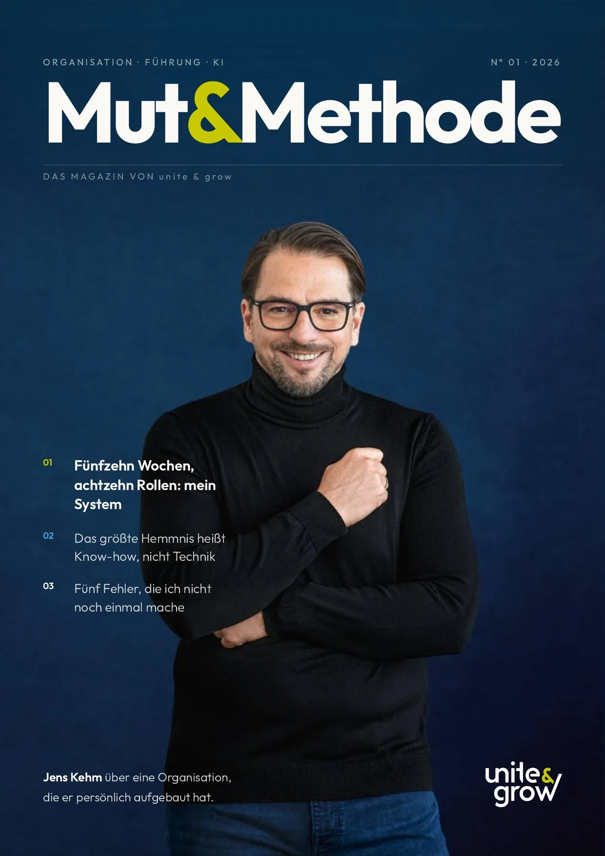Cover von Mut & Methode Nº 01 mit Jens Kehm