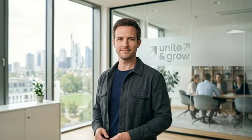 Konrad, KI-Mitarbeiter für Digital Transformation bei unite & grow